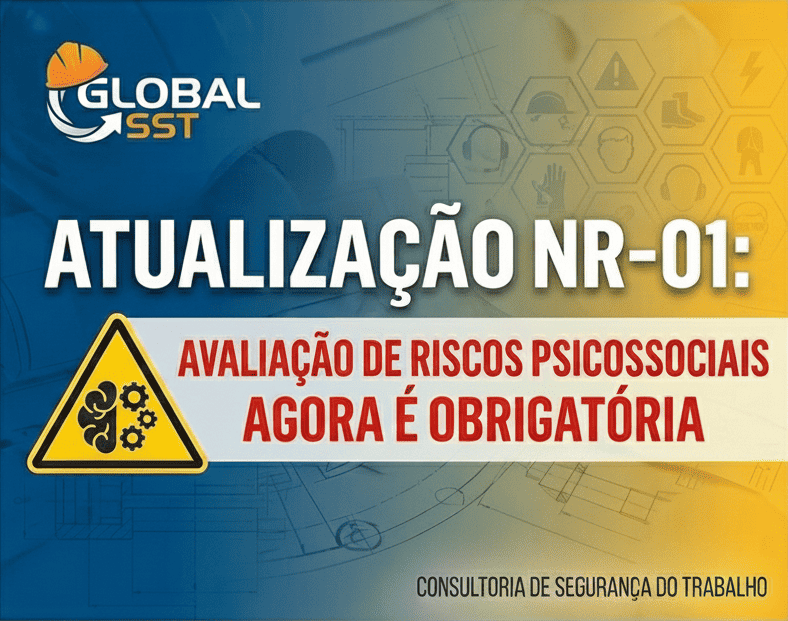 Avaliação dos Riscos Psicossociais: Nova Obrigatoriedade da NR-01 e Como Sua Empresa Deve se Adequar